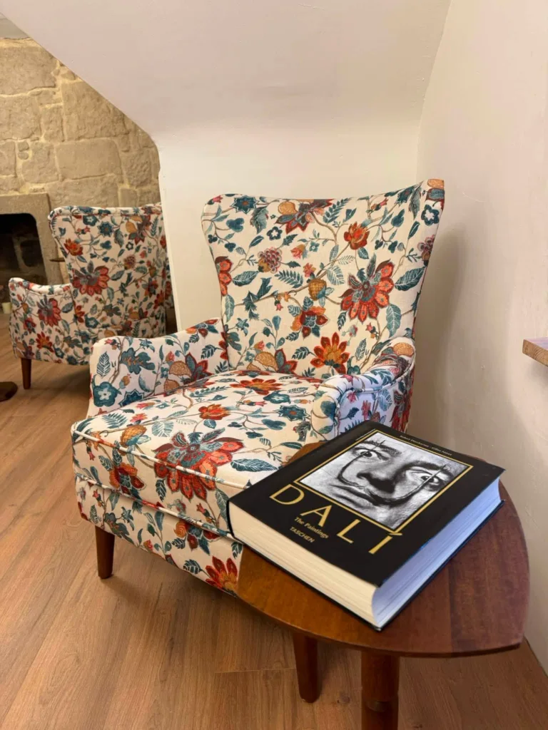 Inside the Ukrainian Library at Dutch Gable House